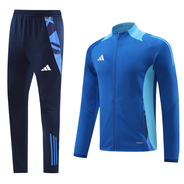 Adidas Blue Cold Set Jacket and Pants