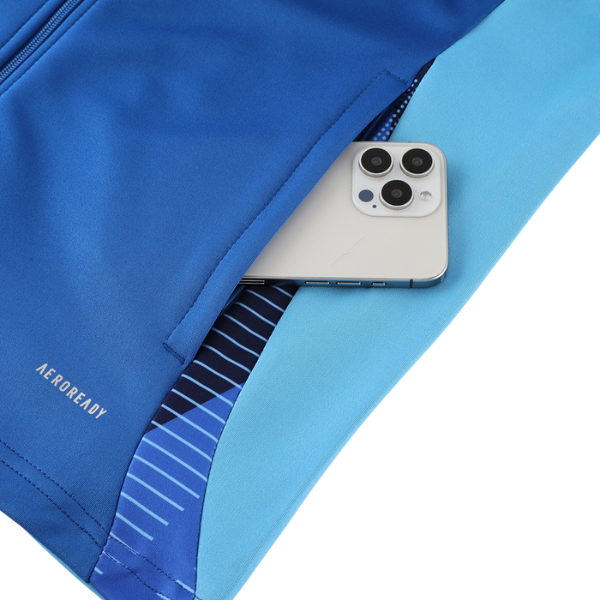 Adidas Blue Cold Set Jacket and Pants
