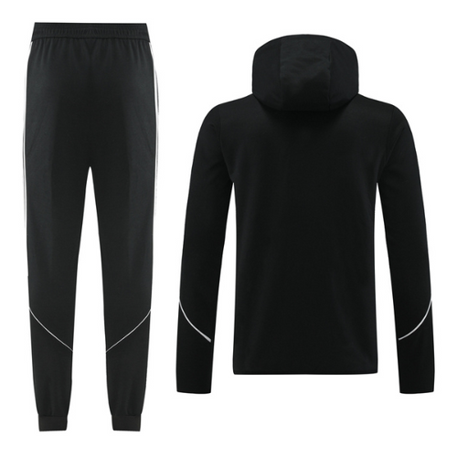 Adidas Cold Set Black and White Coat and Pants