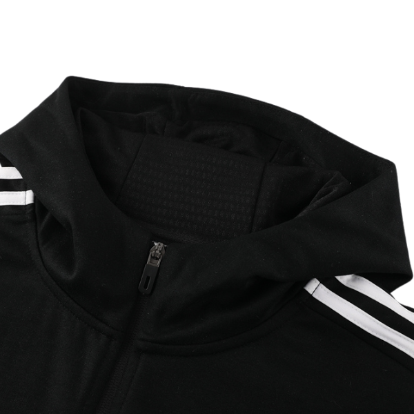 Adidas Cold Set Black and White Coat and Pants
