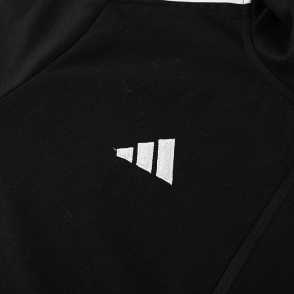 Adidas Cold Set Black and White Coat and Pants