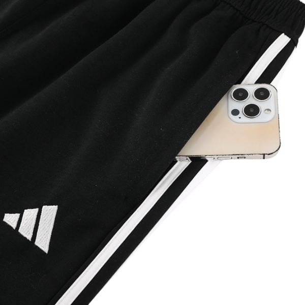 Adidas Cold Set Black and White Coat and Pants
