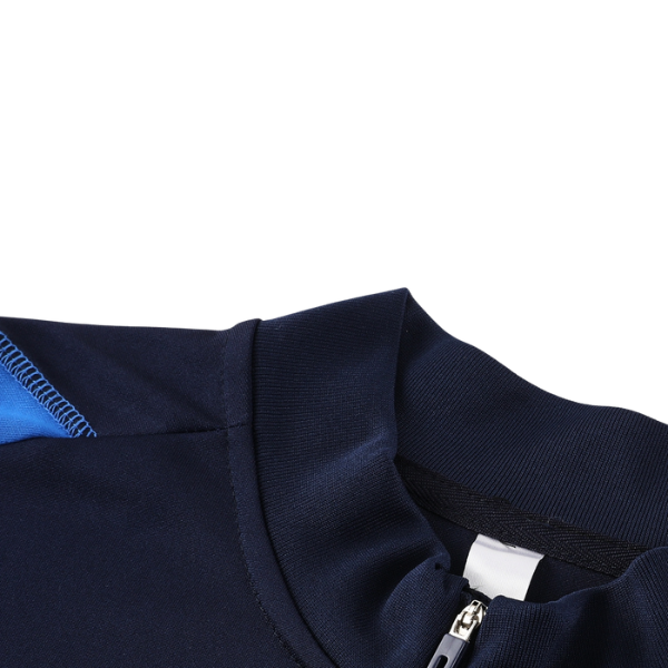 Adidas Blue Cold Set Quarter-Zip Top and Pants