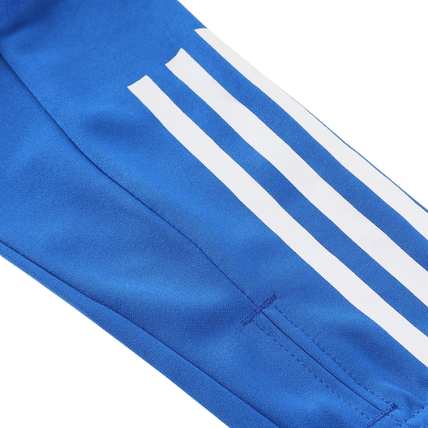 Adidas Blue Cold Set Quarter-Zip Top and Pants