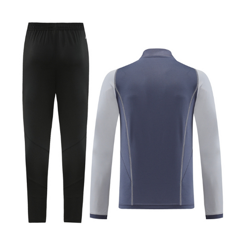 Adidas Grey Cold Set Quarter-Zip Top and Pants