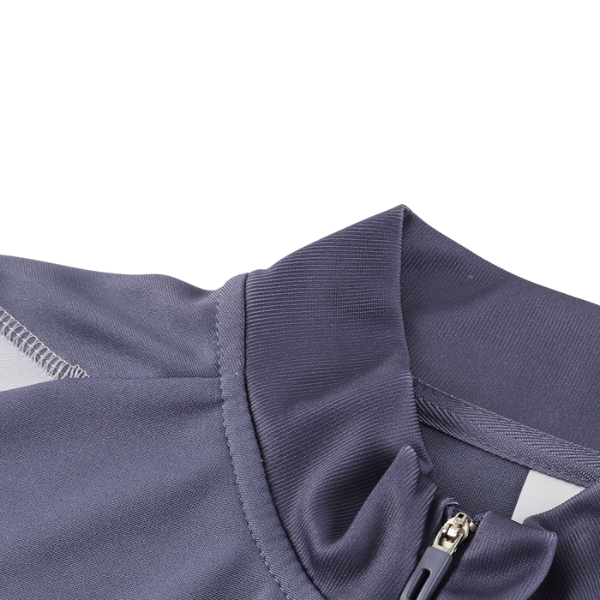 Adidas Grey Cold Set Quarter-Zip Top and Pants