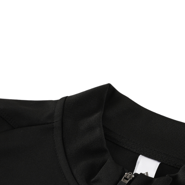 Adidas Black and White Cold Set Quarter-Zip Top and Pants