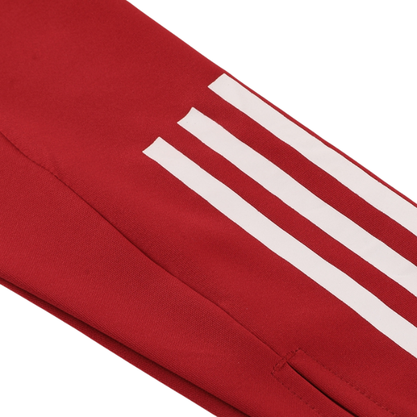 Adidas Cold Set Red and Black Cold Set Quarter-Zip Top and Pants