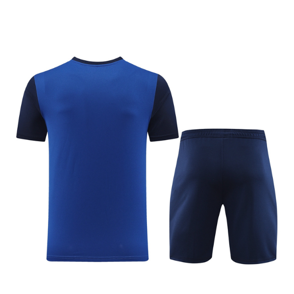 Nike Blue Training Set T-Shirt and Shorts