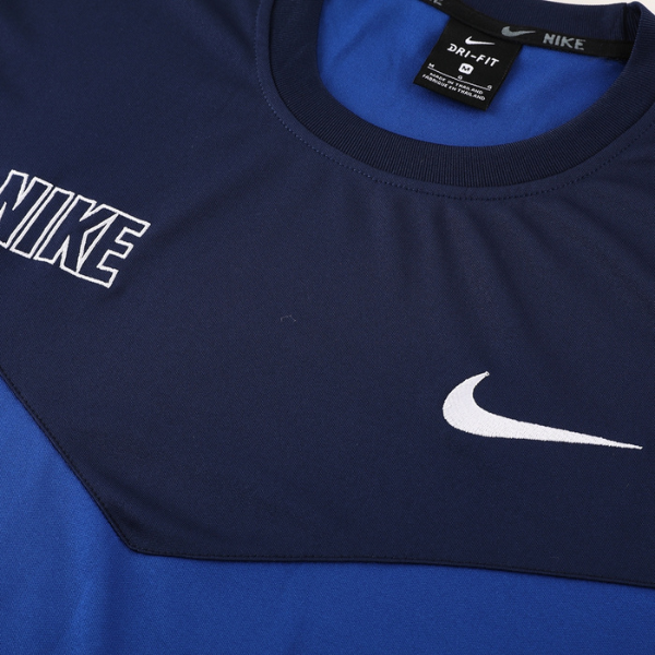 Nike Blue Training Set T-Shirt and Shorts