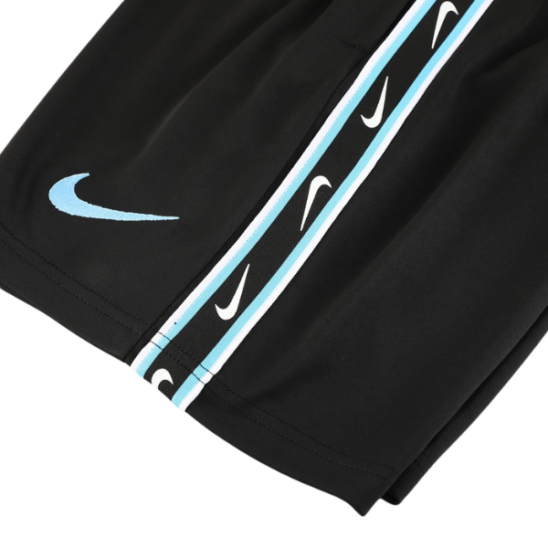 Nike Blue and Black Training Set T-Shirt and Shorts