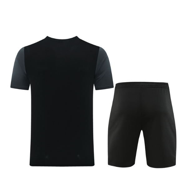 Nike Grey Black Training Set T-Shirt and Shorts
