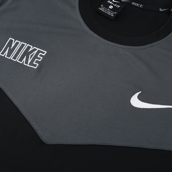 Nike Grey Black Training Set T-Shirt and Shorts