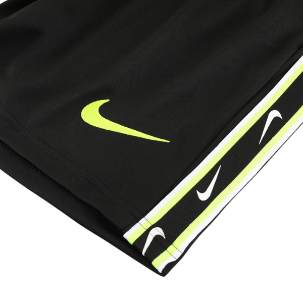 Nike Black and Green Training Set T-Shirt and Shorts
