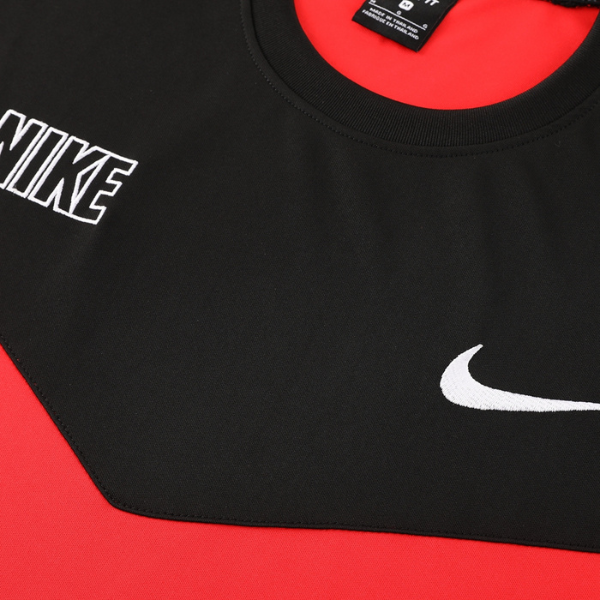 Nike Black and Red Training Set T-Shirt and Shorts