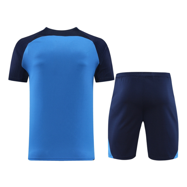 Nike Blue Training Set T-Shirt and Shorts