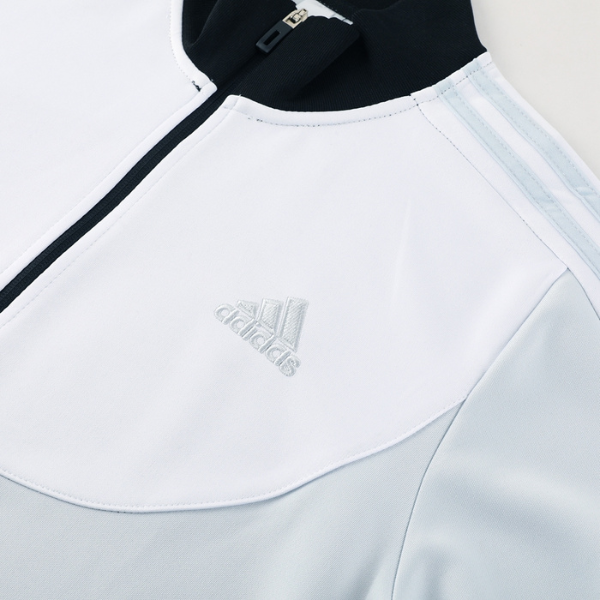 Adidas White and Black Cold Set Jacket and Pants