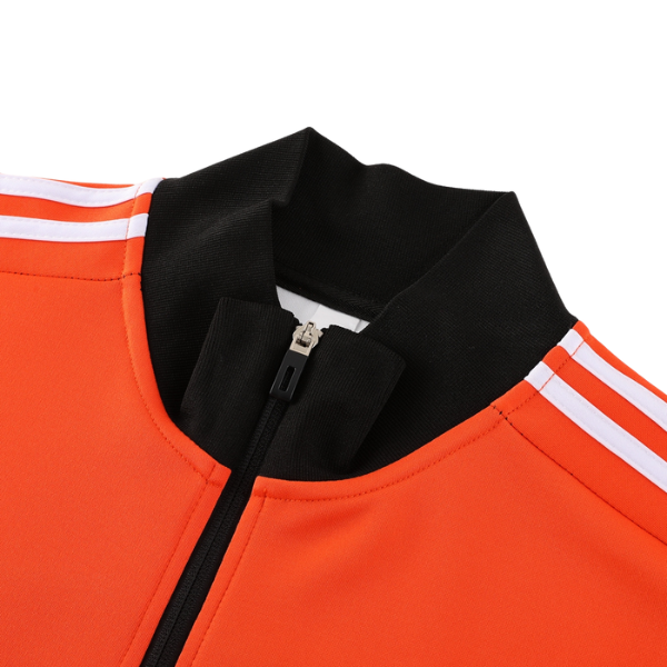 Adidas Orange White Black Cold Set Jacket and Pants
