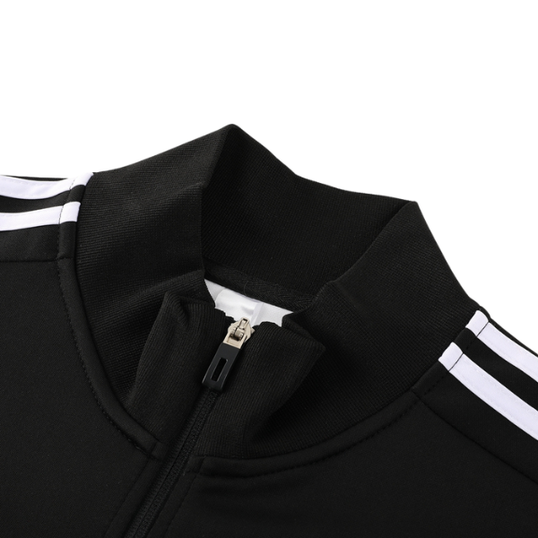 Adidas Black White Grey Cold Set Jacket and Pants
