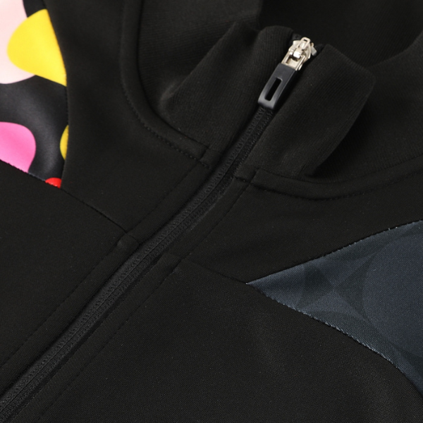 Adidas Black and Colorful II Cold Set Jacket and Pants