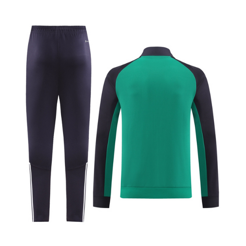 Adidas Green Black Cold Set Jacket and Pants