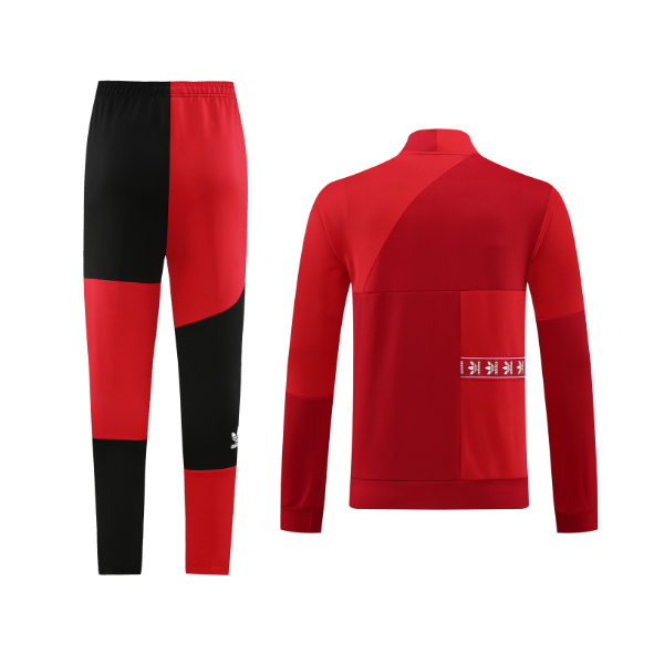 Adidas Red Cold Set Jacket and Pants