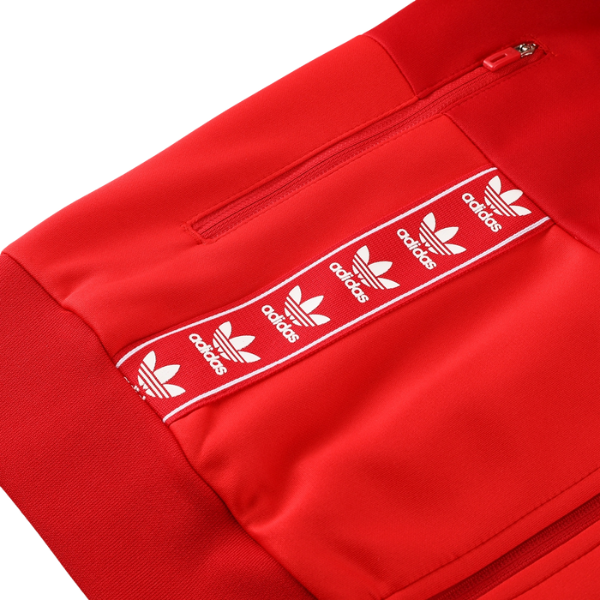 Adidas Red Cold Set Jacket and Pants