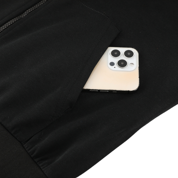 Nike Black and Green Cold Set Jacket and Pants