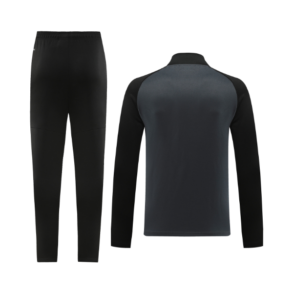 Puma Grey and Black Cold Set Jacket and Pants