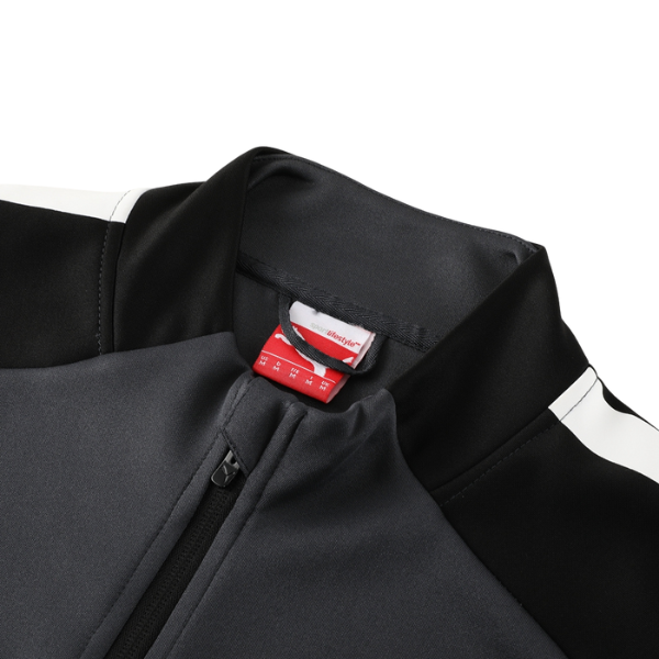 Puma Grey and Black Cold Set Jacket and Pants