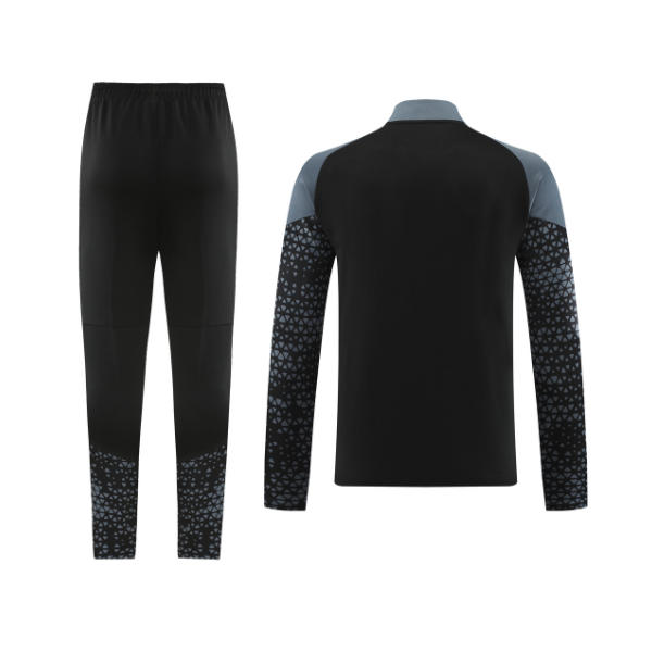 Puma Black and Grey Cold Set Jacket and Pants