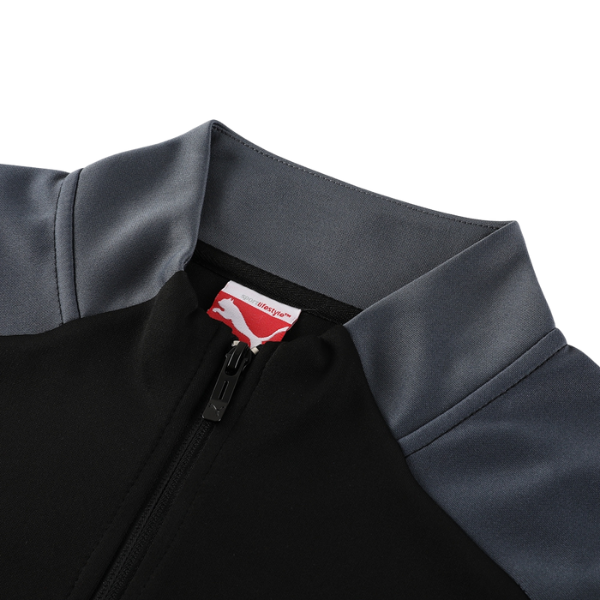 Puma Black and Grey Cold Set Jacket and Pants
