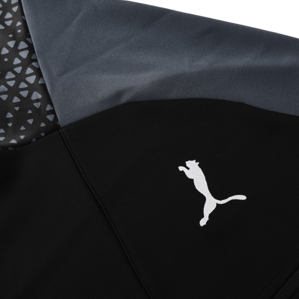 Puma Black and Grey Cold Set Jacket and Pants