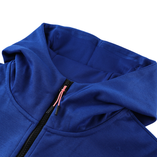 Nike Tech Fleece Blue and White Cold Set Coat and Pants