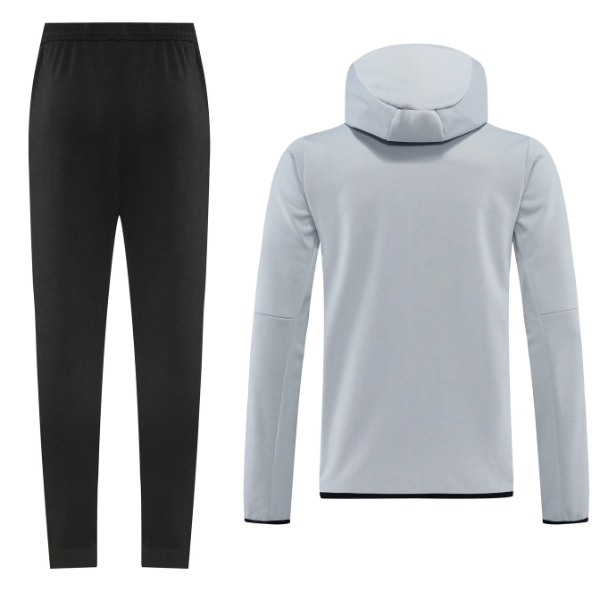 Nike Tech Fleece Grey and Black Cold Set Coat and Pants