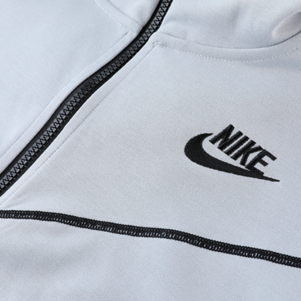 Nike Tech Fleece Grey and Black Cold Set Coat and Pants