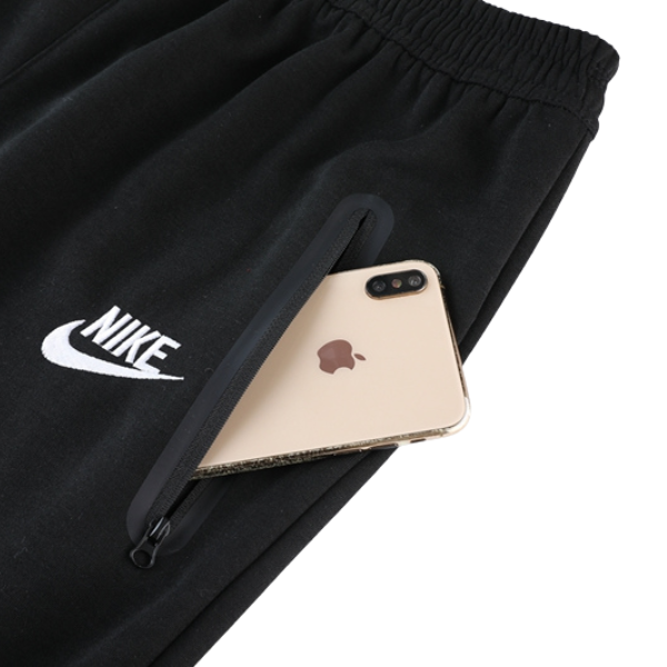 Nike Tech Fleece Grey and Black Cold Set Coat and Pants