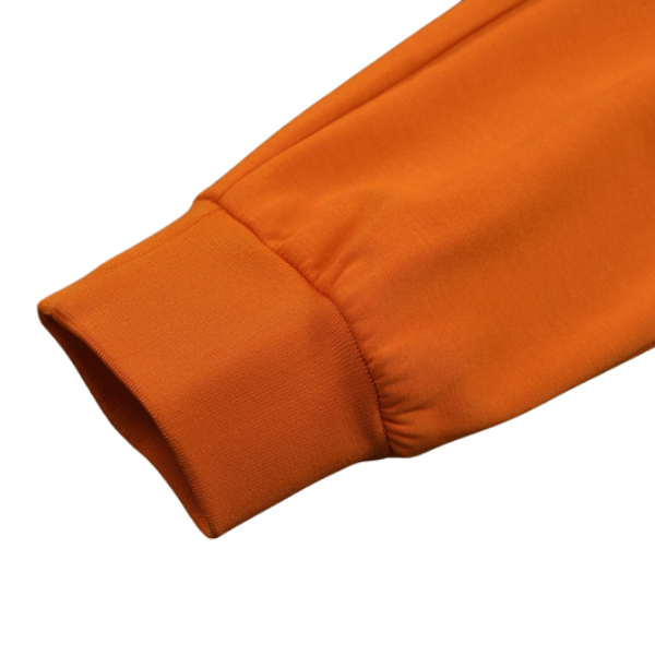 Nike Tech Fleece Orange Black Cold Set Coat and Pants