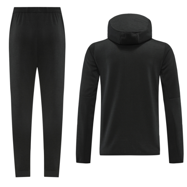 Nike Tech Fleece Black Cold Set Coat and Pants