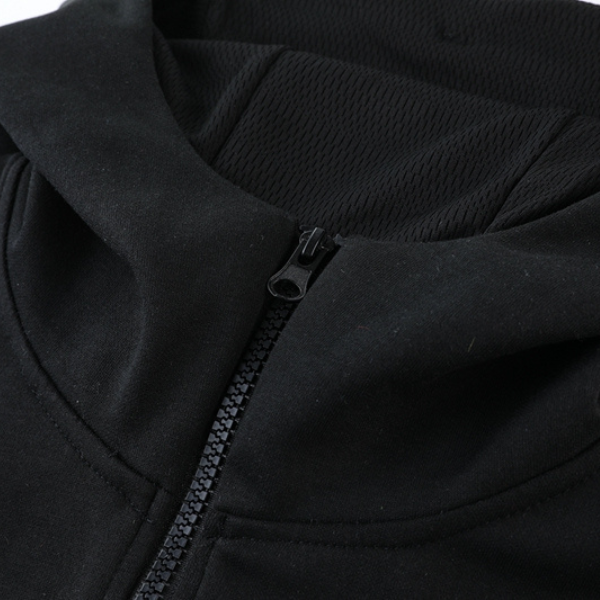 Nike Tech Fleece Black Cold Set Coat and Pants