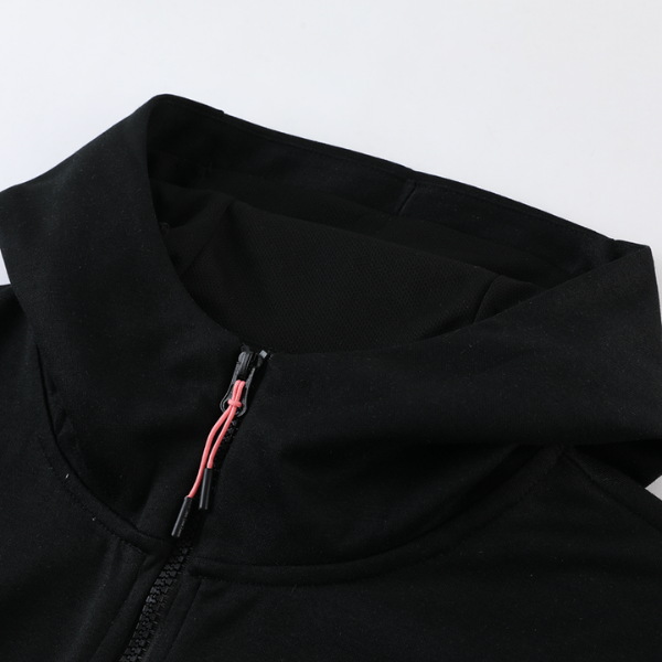 Nike Tech Fleece Black and White Cold Set Coat and Pants