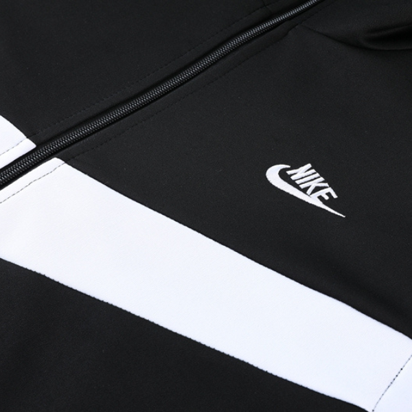 Nike Black and White Cold Set Jacket and Pants