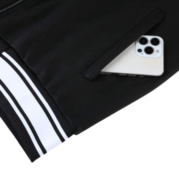 Nike Black and White Cold Set Jacket and Pants