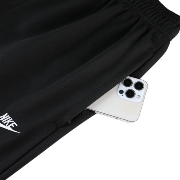 Nike Black and White Cold Set Jacket and Pants