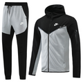 Nike Cold Black and Grey Set Coat and Pants