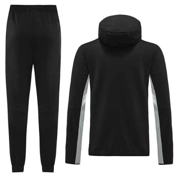 Nike Cold Black and Grey Set Coat and Pants