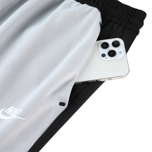 Nike Cold Black and Grey Set Coat and Pants