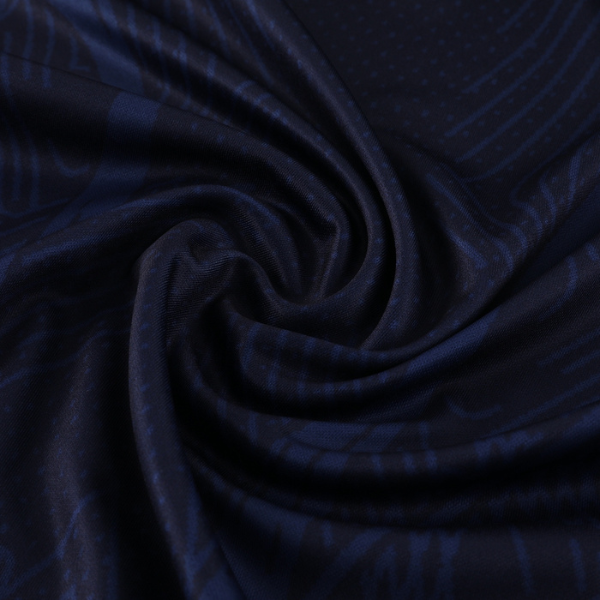 Nike Navy Blue Cold Set Quarter-Zip Top and Pants