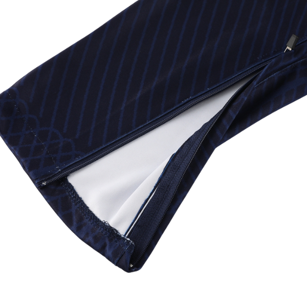 Nike Navy Blue Cold Set Quarter-Zip Top and Pants