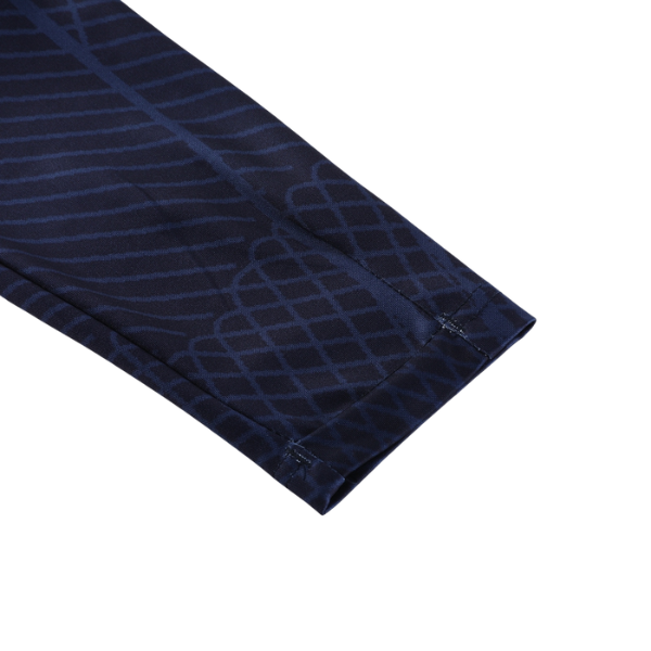 Nike Dark Blue Cold Set Quarter-Zip Top and Pants